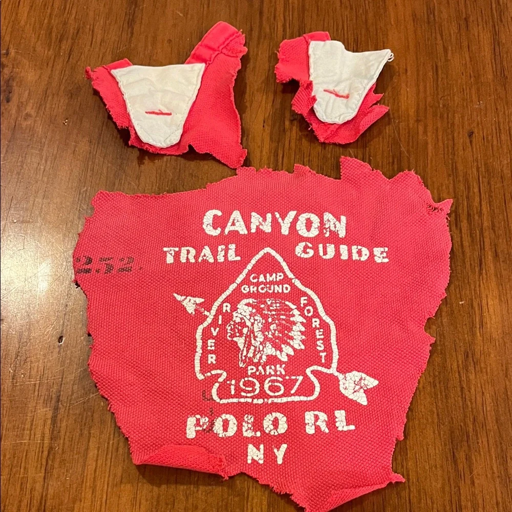 Polo Ralph Lauren Canyon Guide Camp Ground River Forest Graphic Indian